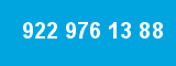922 976 13 88 922 976 13 88